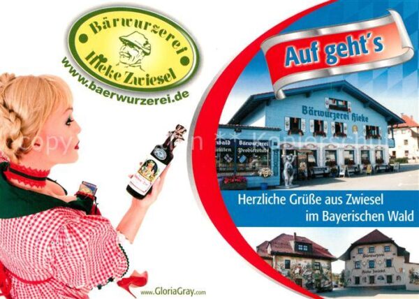 Zwiesel Niederbayern Bärwurzerei im Bayerischen Wald