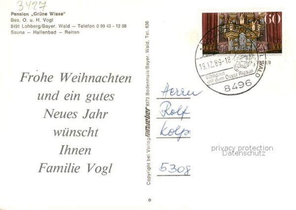 Lohberg Lam Pension Grüne Wiese Bayerischer Wald im – Bild 2