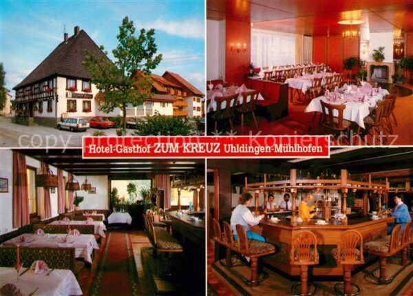 Muehlhofen Uhldingen-Muehlhofen Hotel Gasthof Zum Kreuz Restaurant Bar