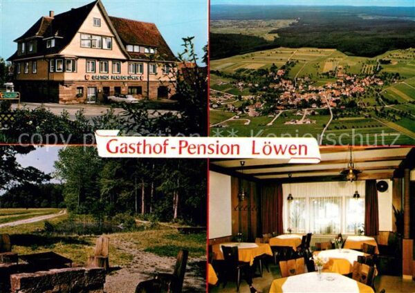 Schoenbronn Calw Gasthof Pension Löwen Waldweg Fliegerau