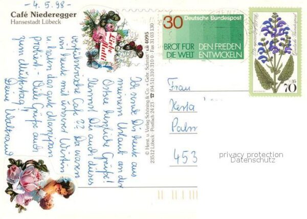 Luebeck Cafe Niederegger Hansestadt – Bild 2