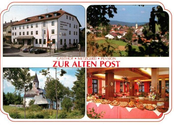 Bischofsmais Gasthof Pension Metzgerei Zur Alten Pos