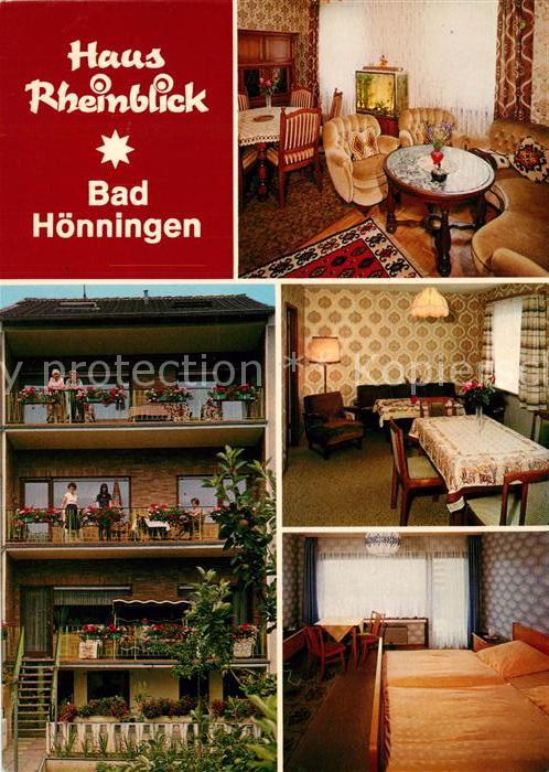 Bad Hoenningen Gästehaus Pension Haus Rheinblick