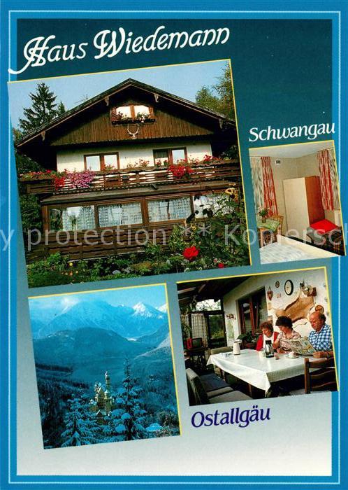 Schwangau Gästehaus Pension Haus Wiedemann Alpenp