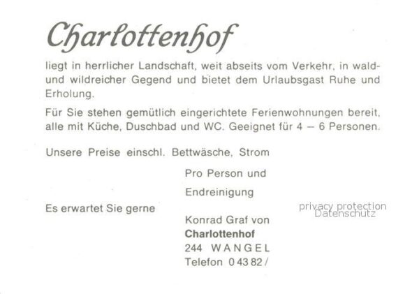 Wangels Charlottenhof – Bild 2