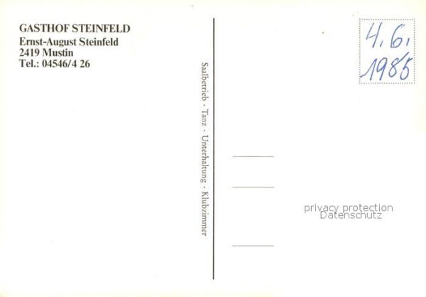 Mustin Ratzeburg Gasthof Steinfeld – Bild 2