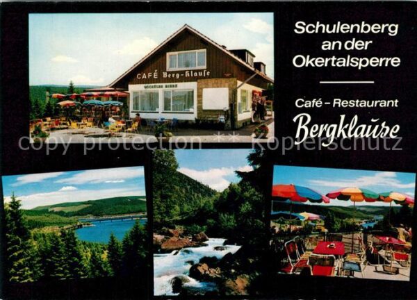 Schulenberg Oberharz Cafe Restaurant Bergklause Landschaftsp