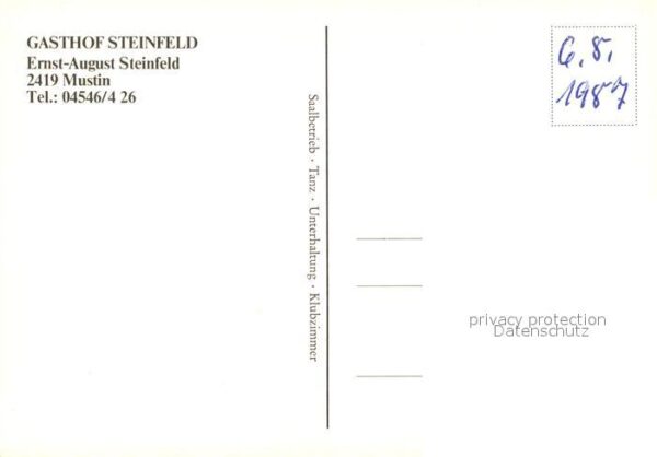Mustin Ratzeburg Gasthof Steinfeld – Bild 2