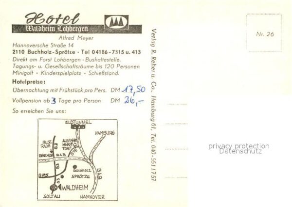 Sproetze Hotel Waldheim Lohbergen Minigolf Swimm – Bild 2