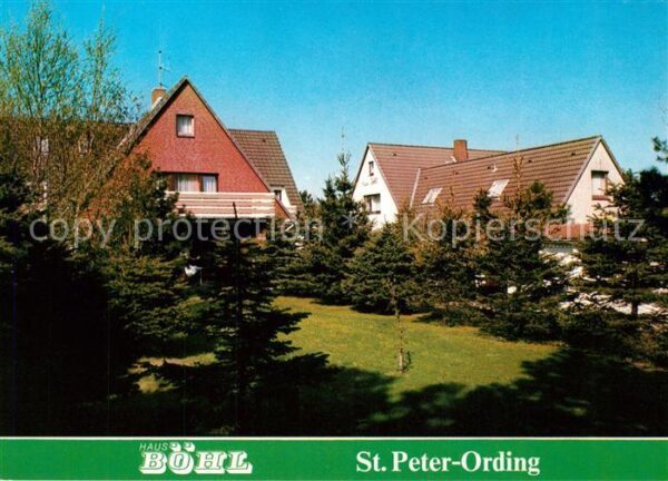 St Peter-Ording Gästehaus Pension Haus Böhl Garten