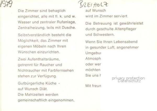 Breiholz Altenpension Breiholzer Hof Restaurant – Bild 2