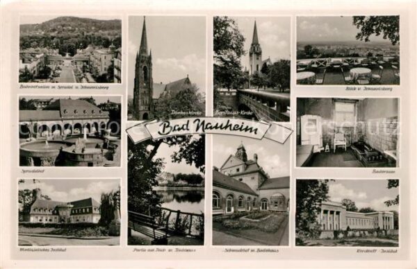 Bad Nauheim Bahnhofsallee Sprudel Johannisberg Spru
