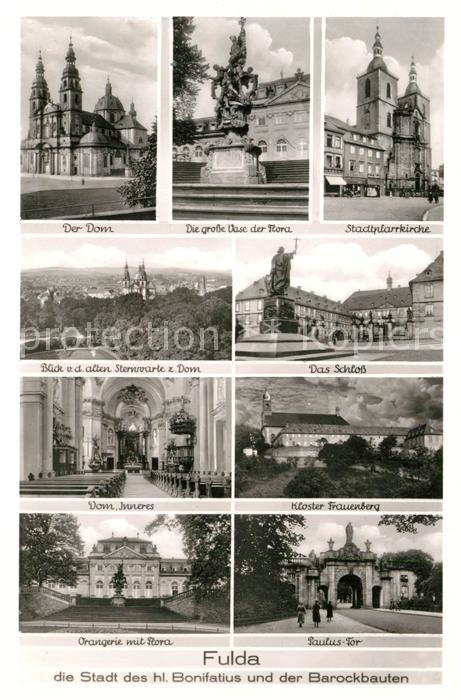 Fulda Dom Kirche Schloss Denkmal Kloster Frau
