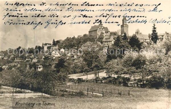 Kronberg Taunus Panorama