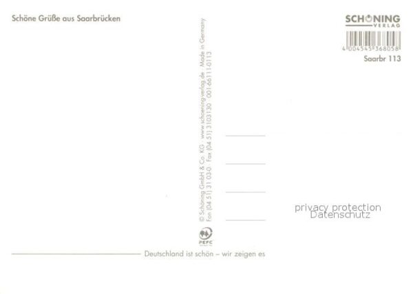 Saarbruecken Rathaus Staatstheater St Johanner Markt – Bild 2