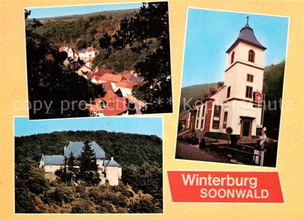Winterburg Teilansichten Erholungsort im Soonwald
