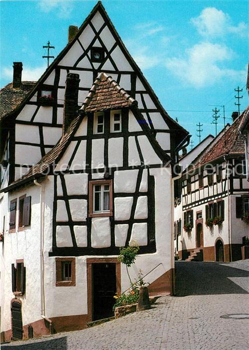 Neuleiningen Fachwerkhäuser Burg- und Weindorf