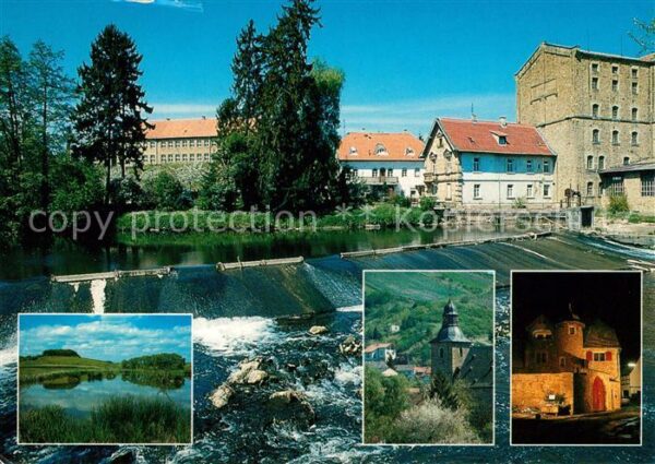 Odernheim Glan Bannmühle Schule Wehr Weiher Hellersber