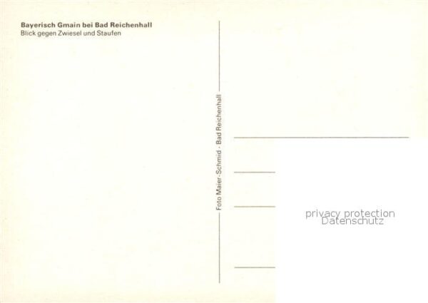 Bayerisch Gmain mit Kirche Zwiesel und Staufen – Bild 2