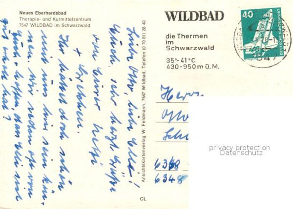 Bad Wildbad Neues Eberhardsbad Therapiezentrum Kurm – Bild 2