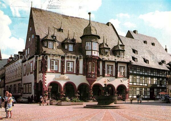 Goslar Marktplatz mit Hotel Kaiserworth