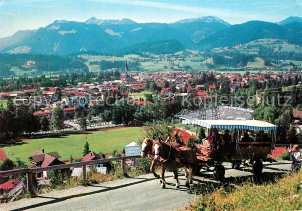 Oberstdorf Stellwagenfahrt ins Oytal Alpenpanorama