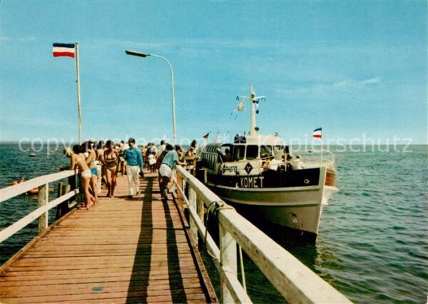 Timmendorfer Strand Seebrücke Bootsanleger