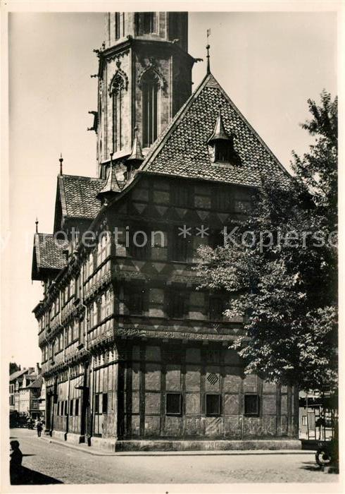 Braunschweig Stadtwaage 16. Jhdt. Historisches Gebäu