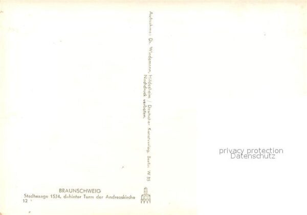 Braunschweig Stadtwaage 16. Jhdt. Historisches Gebäu – Bild 2