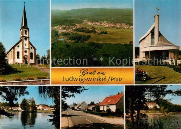 Ludwigswinkel Kirchen Badesee Hauptstrasse Fliegerauf