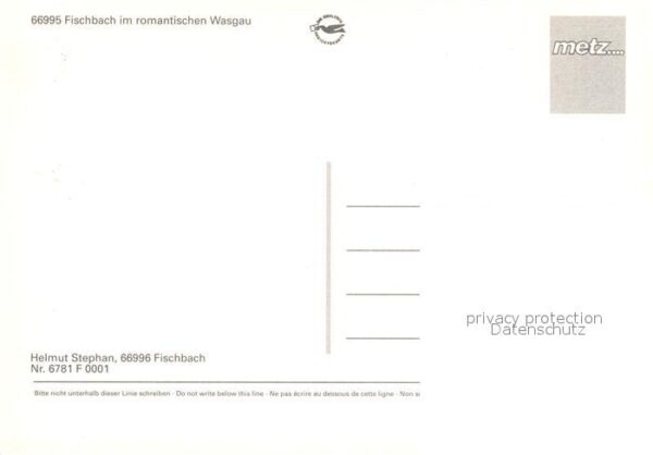 Fischbach Dahn Landschaftspanorama Wasgau Ortsmotiv mi – Bild 2