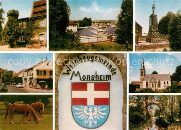 Monsheim Teilansichten Tor zur Deutschen Weinstr