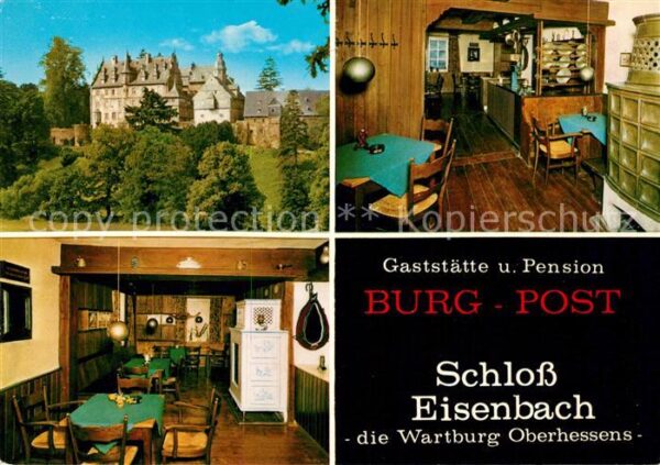 Schloss Eisenbach Gaststätte und Pension Burg Post Gastst