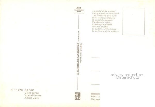 Cadiz Andalucia Vista aerea – Bild 2