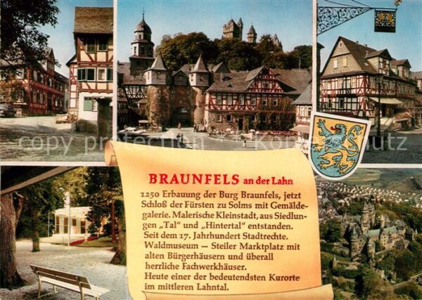 Braunfels Burg Braunfels Waldmuseum Marktplatz Fa
