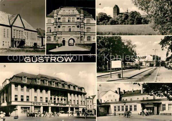 Guestrow Mecklenburg Vorpommern Päd Hochschule Schloss Hotel Stadt Güst
