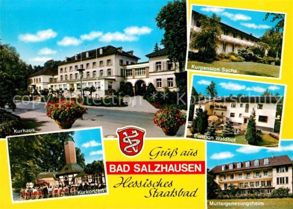 Bad Salzhausen Kurhaus Kurpension Müttergenesungsheim