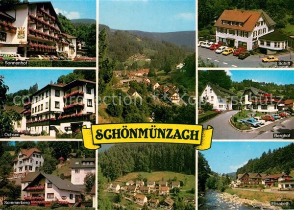 Schoenmuenzach Kurhotels Sommerberg Kurort im Schwarzw