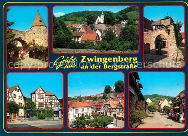 Zwingenberg Bergstrasse Hotel Zur Bergstrasse Stadtmauer Turm A