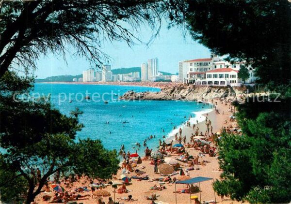 Playa de Aro Cataluna Detalle de la playa Strand