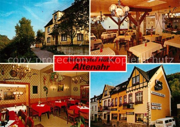 Altenahr Bahnhotel Hübel