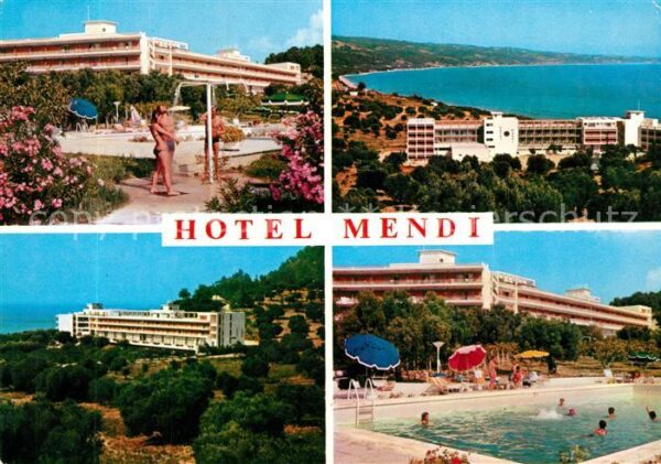 Kalandra Hotel Mendi Swimming Pool Panorama Küst