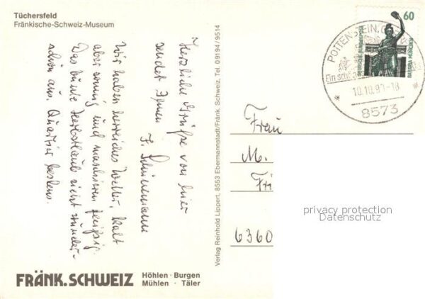 Tuechersfeld Fränkische Schweiz Museum Felsen – Bild 2