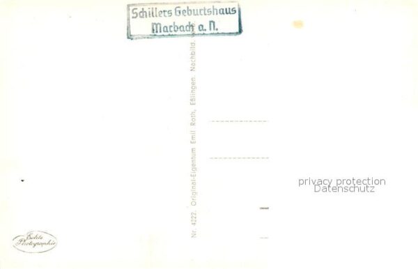 Marbach Neckar Geburtshaus Schiller – Bild 2