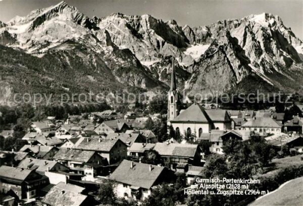 Garmisch-Partenkirchen Alpspitze Höllental Zugspitze