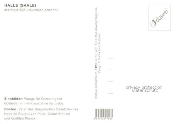 Halle Saale Landgericht Sinnbilder – Bild 2