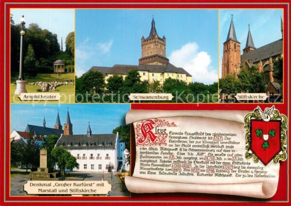 Kleve Amphitheater Schwanenburg Stiftskirche