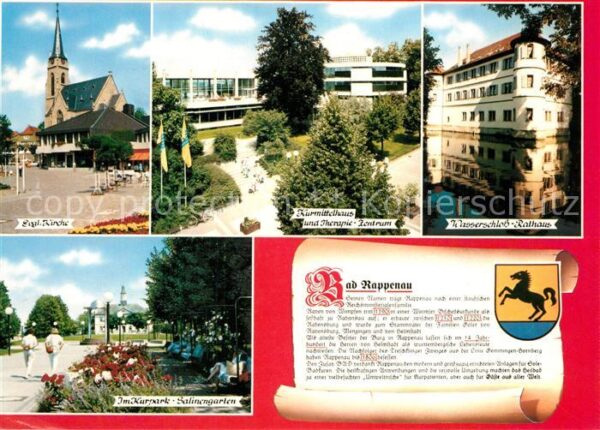 Rappenau Bad Kirche Kurmittelhaus Therapiezentrum Wa