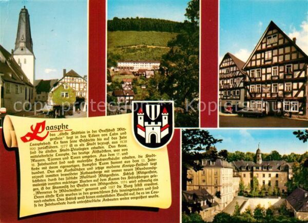 Laasphe Fachwerk Schloss