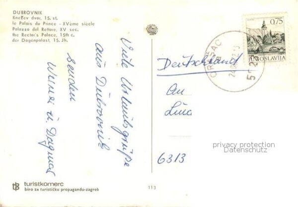 Dubrovnik Ragusa Dogenpalast – Bild 2